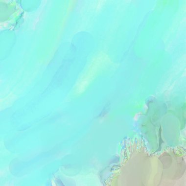 Çağdaş sanat. El işçiliğinin renkli dokusu. Modern resim. Yüzeyde suluboya vuruşlar. Sanatsal arkaplan resmi. Tablo üzerinde soyut resim. Fırça darbeleri. 