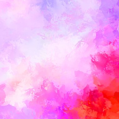 Duvar sanatı Eşsiz ve yaratıcı illüstrasyon. Fırça darbesi ile boyanmış. Renkli fırça darbelerinin soyut arkaplanı. Fırçalanmış canlı duvar kâğıdı. Boyalı sanatsal yaratım.