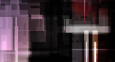 Fütürist soyut geometrik duvar kağıdı. Geometrik renkli şekiller. Dikdörtgen şekilli arka plan. Bir teknolojinin dijital illüstrasyonuName.