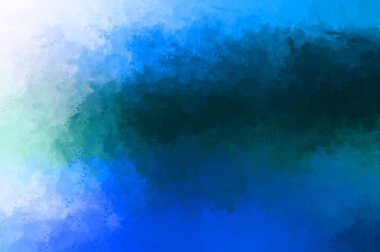 Yaratıcı soyut resim. Artistik fırça darbeleriyle donatılmış. Renkli ve canlı bir illüstrasyon. boyalı sanat.