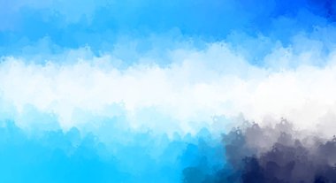 Yaratıcı soyut resim. Artistik fırça darbeleriyle donatılmış. Renkli ve canlı bir illüstrasyon. boyalı sanat.