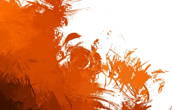 Duvar sanatı Eşsiz ve yaratıcı illüstrasyon. Fırça darbesi ile boyanmış. Renkli fırça darbelerinin soyut arkaplanı. Fırçalanmış canlı duvar kâğıdı. Boyalı sanatsal yaratım.