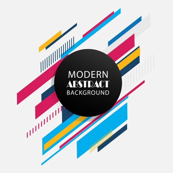 Modern soyut geometrik desen tasarımı ve kare rozetli arka plan. Modern tasarım posteri, etiket, kapak, şablon, dekorasyon, broşür ve moda için kullan.