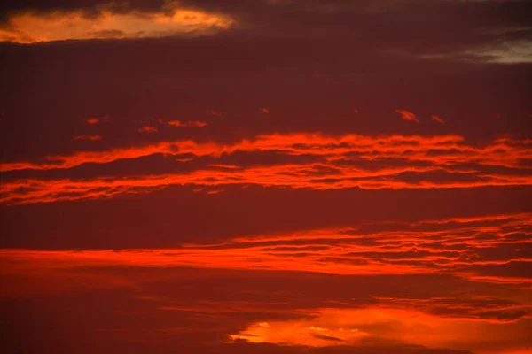 Natuur Natuur Hemel Donkere Avond Schoonheid Van Hemel Zonsondergang Avond — Stockfoto