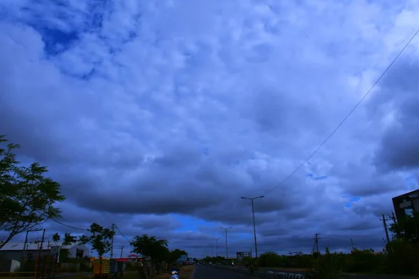 Naturaleza Naturaleza Cielo Noche Oscura Belleza Cielo Puesta Sol Noche — Foto de Stock