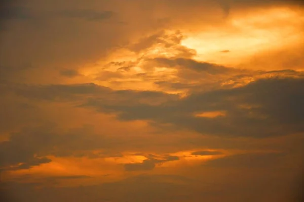 Natuur Natuur Hemel Donkere Avond Schoonheid Van Hemel Zonsondergang Avond — Stockfoto