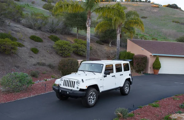 2015 Jeep Rubicon Stock Jeep Foto Scattata Sulle Colline Della Foto Stock