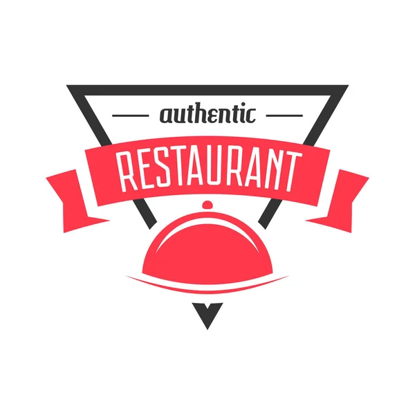 Logotipos de restaurante, insignias y etiquetas Elementos de diseño en estilo vintage — Vector de stock