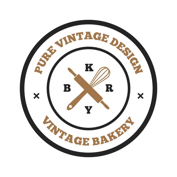Logo roti dan roti, label, lencana dan elemen desain - Stok Vektor