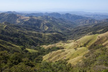 Harika manzarasına Monteverde hill, Kosta Rika