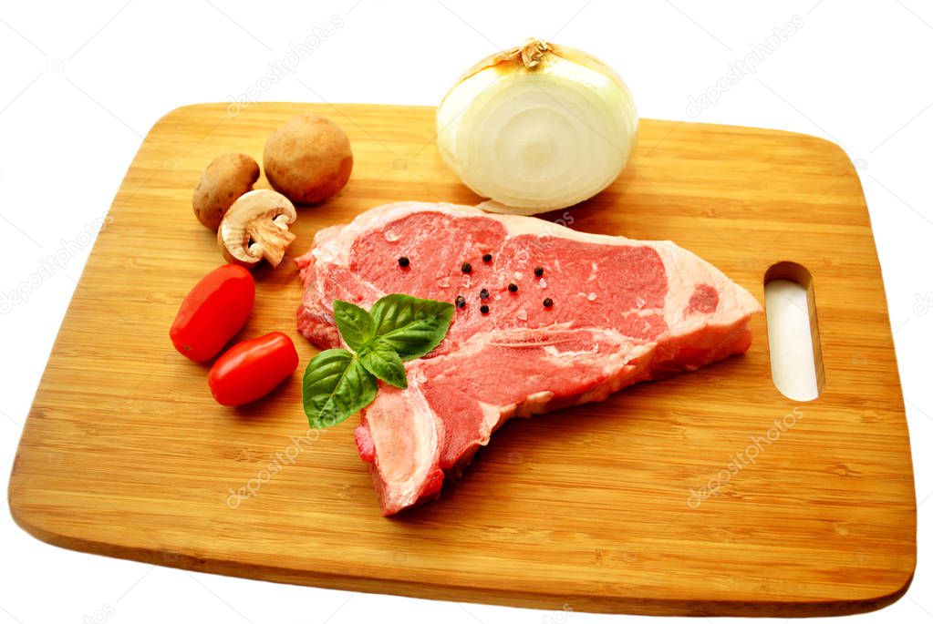 Organic Pork Chop with Natural Flavored Ingredients 