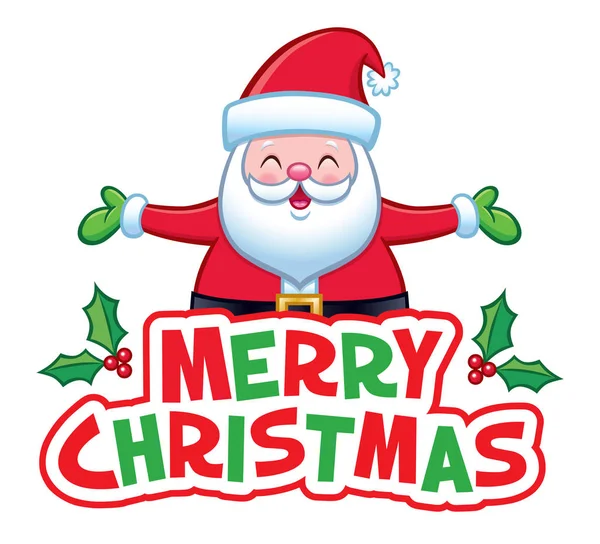 Mutlu Noeller neşeli Santa Claus Banner