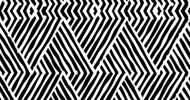 El çizimi siyah beyaz mürekkep çizgili pürüzsüz arka plan, dikişsiz, siyah, beyaz, çizilmiş, el çizgili, mürekkep, doku, desen, soyut