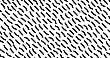 Retro arka planda kusursuz, pürüzsüz, retro, stile80 'ler, siyah, soyut, geometrik, memphis, doku, tasarım