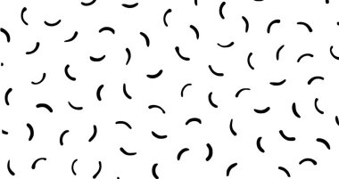 Retro arka planda kusursuz, pürüzsüz, retro, stile80 'ler, siyah, soyut, geometrik, memphis, doku, tasarım