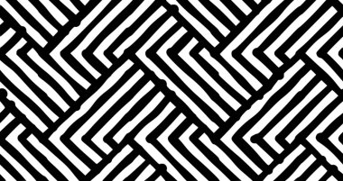 Kusursuz el çizimi desenli arka plan pürüzsüz, siyah, soyut, çizilmiş, el, desen, doku, tasarım, geometrik, kumaş