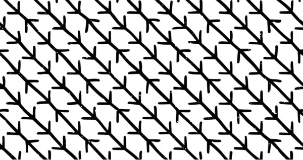 Handgezeichneter Stil Ethnische Nahtlose Muster Abstrakter Hintergrund Nahtlos Schwarz Abstrakt — Stockfoto