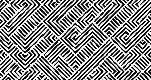 Kusursuz el çizimi desenli arka plan pürüzsüz, siyah, soyut, çizilmiş, el, desen, doku, tasarım, geometrik, kumaş