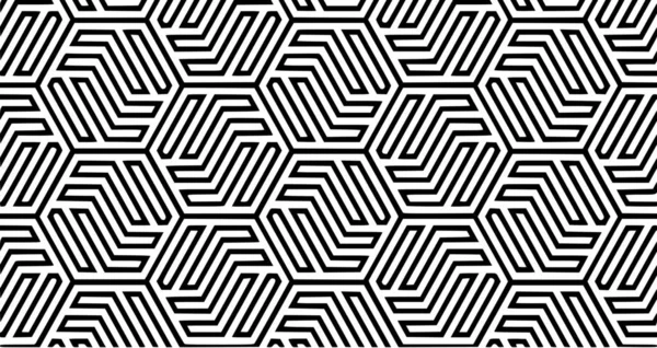 シームレスな抽象的な形状パターン現代の背景シームレスな パターン テクスチャ 幾何学的 モノクロ — ストック写真
