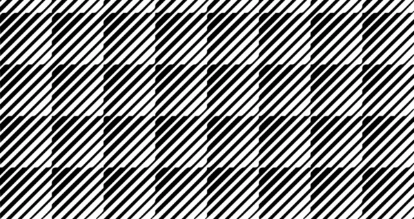 Naadloze Zwart Wit Halftoon Lijnen Achtergrond Naadloos Zwart Wit Geometrisch — Stockfoto