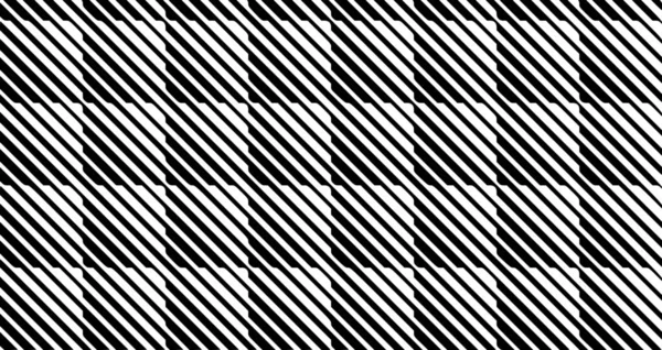 Seamless Black White Halftone Lines Background Seamless Black White Geometric — Stock Photo, Image