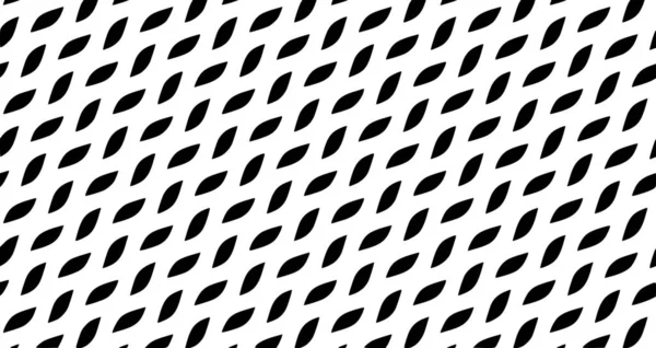 Naadloze Zwart Wit Golvende Lijnen Patroon Achtergrond Zwart Naadloos Wit — Stockfoto