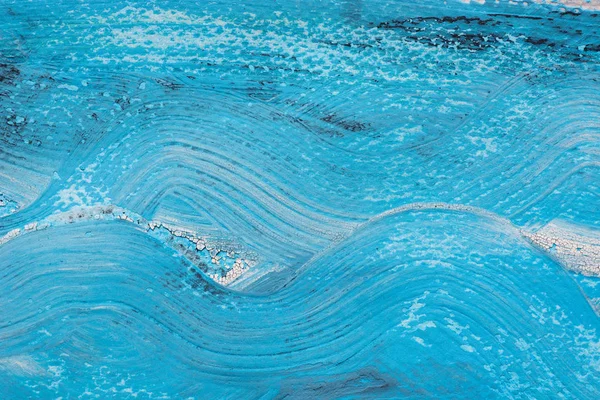 Wellenmuster Blaue Farbe Aquarell Gemalt Hintergrund Textur — Stockfoto