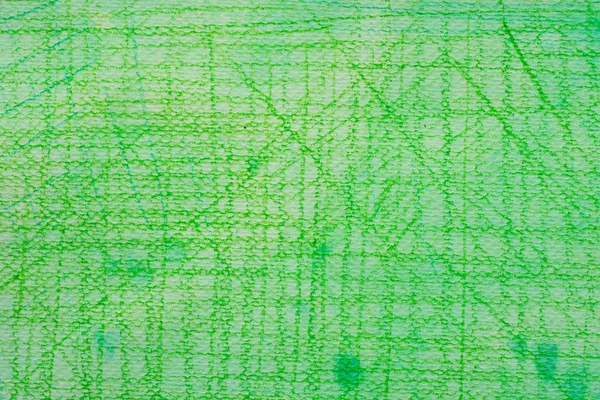 Wtecolor 画背景纹理的绿色蜡笔涂鸦画 — 图库照片