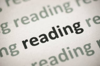 Araçlar menüsünden makro'beyaz kağıt yazdırılan okuma kelime