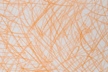 orangecrayon Beyaz Kağıt arka plan dokusu üzerinde doodles