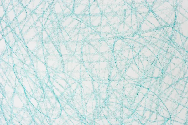 Mavi Tebeşir Beyaz Kağıt arka plan dokusu üzerinde doodles