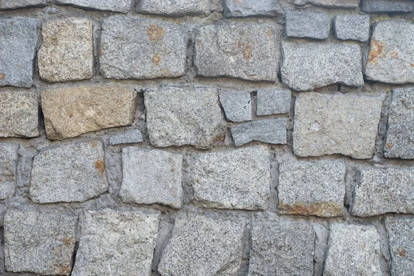 Stenen Buitenmuur Achtergrondstructuur — Stockfoto