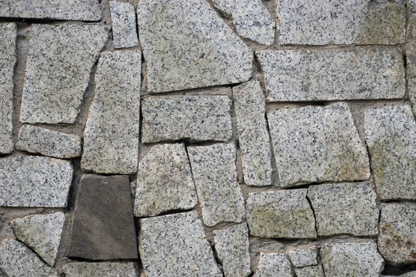 Stenen Buitenmuur Achtergrondstructuur — Stockfoto