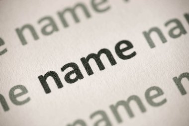 Araçlar menüsünden makro'beyaz kağıt yazdırılan word adı