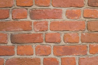 tatlı kırmızı tuğla için arka plan doku duvar