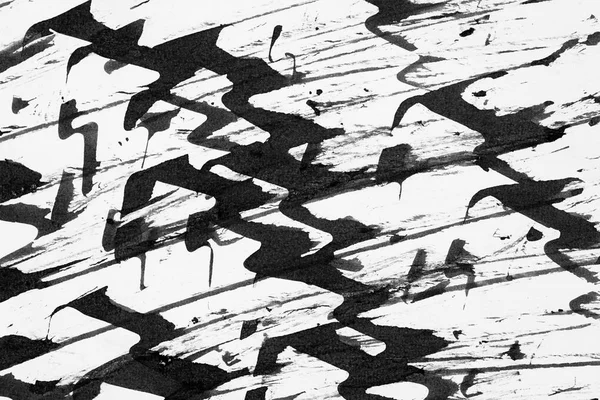 Черный Рисунок Белом Фоне Бумаги Текстуры — стоковое фото