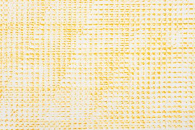 sarı renk mum boya desen Beyaz Kağıt arka plan doku