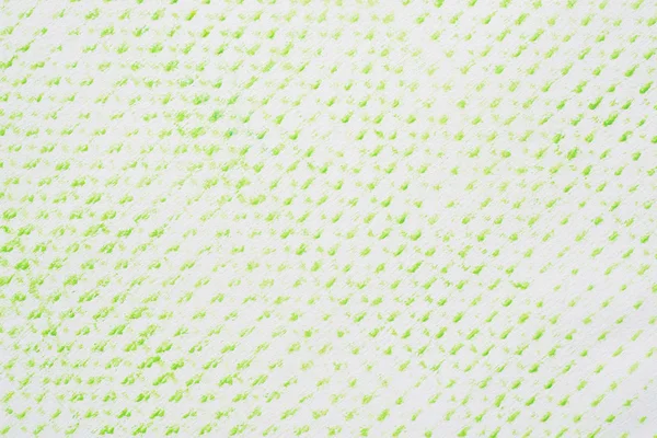 Patrón Crayón Color Verde Sobre Fondo Papel Blanco Textura —  Fotos de Stock
