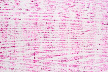 kırmızı ahşap doku desen tebeşir Beyaz Kağıt arka plan üzerinde çizim