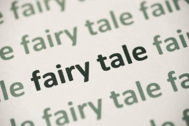 Word masal beyaz kağıt makro baskılı