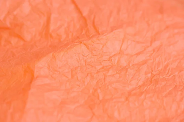 orange color creased paper tissue texture background