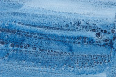 mavi renk suluboya arka plan deseni