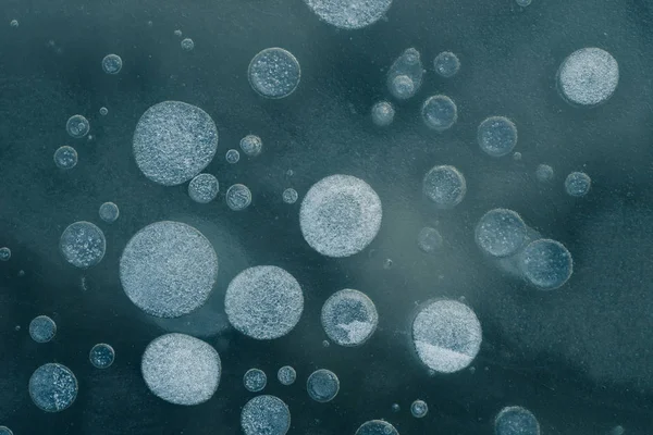 gölet kış arka plan doku üzerinde mavi renk buz