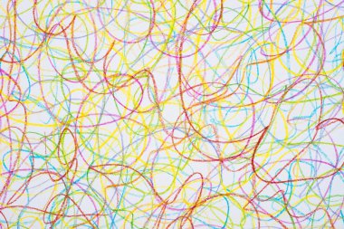 çok renkli crayon doodle arka plan dokusu