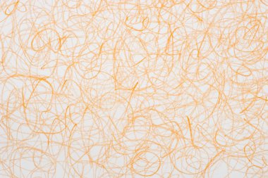 turuncu renk mum boya doodle arka plan dokusu