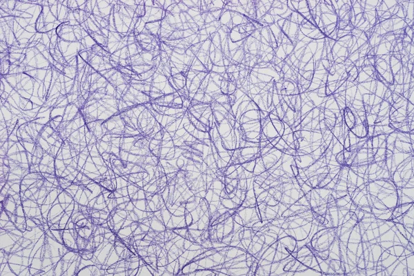 Couleur Violette Crayon Doodle Texture Fond — Photo