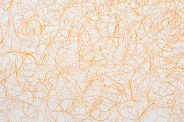 turuncu renk mum boya doodle arka plan dokusu