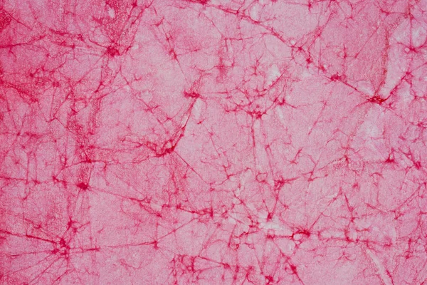 Rosso increspato acquerello dipinto carta sfondo texture — Foto Stock