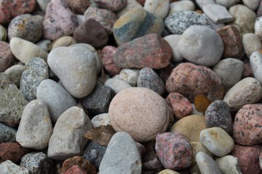 çakıl taşları makro çakıl
