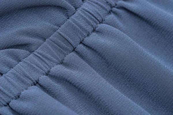 Detail z modrých šatů - puky — Stock fotografie